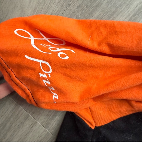 Baltimore Black and Orange Tee Shirt Hoodie - Picture 3 of 4